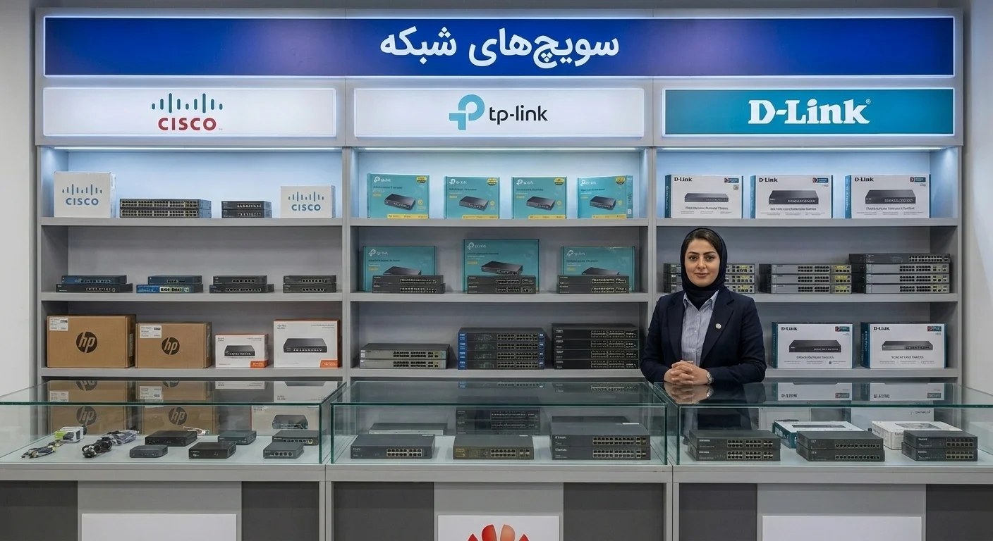 فروش انواع سوئیچ شبکه سازمانی